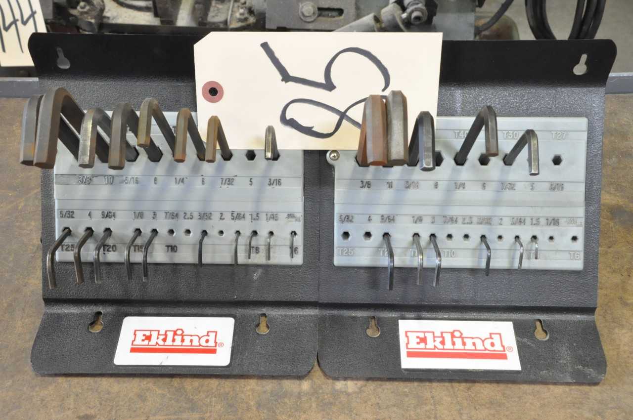 Lot-(2) Section Stands of T-Handle Allen Wrenches - HAND TOOLS