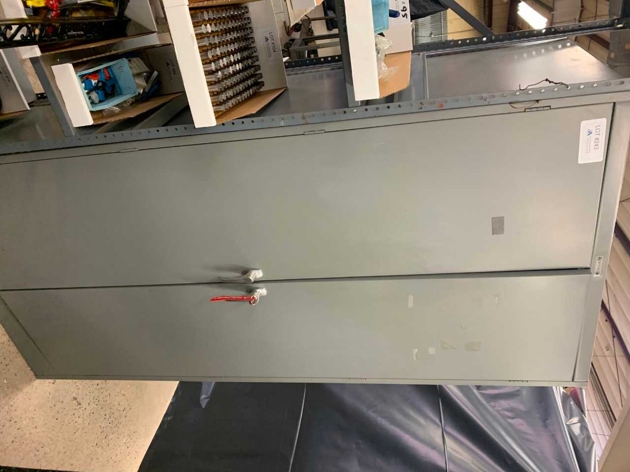 5 Shelf Metal Cabinet (Contents Not Included) - TOOL STORAGE 5 Shelf Metal Cabinet (Contents Not Included) - TOOL STORAGE