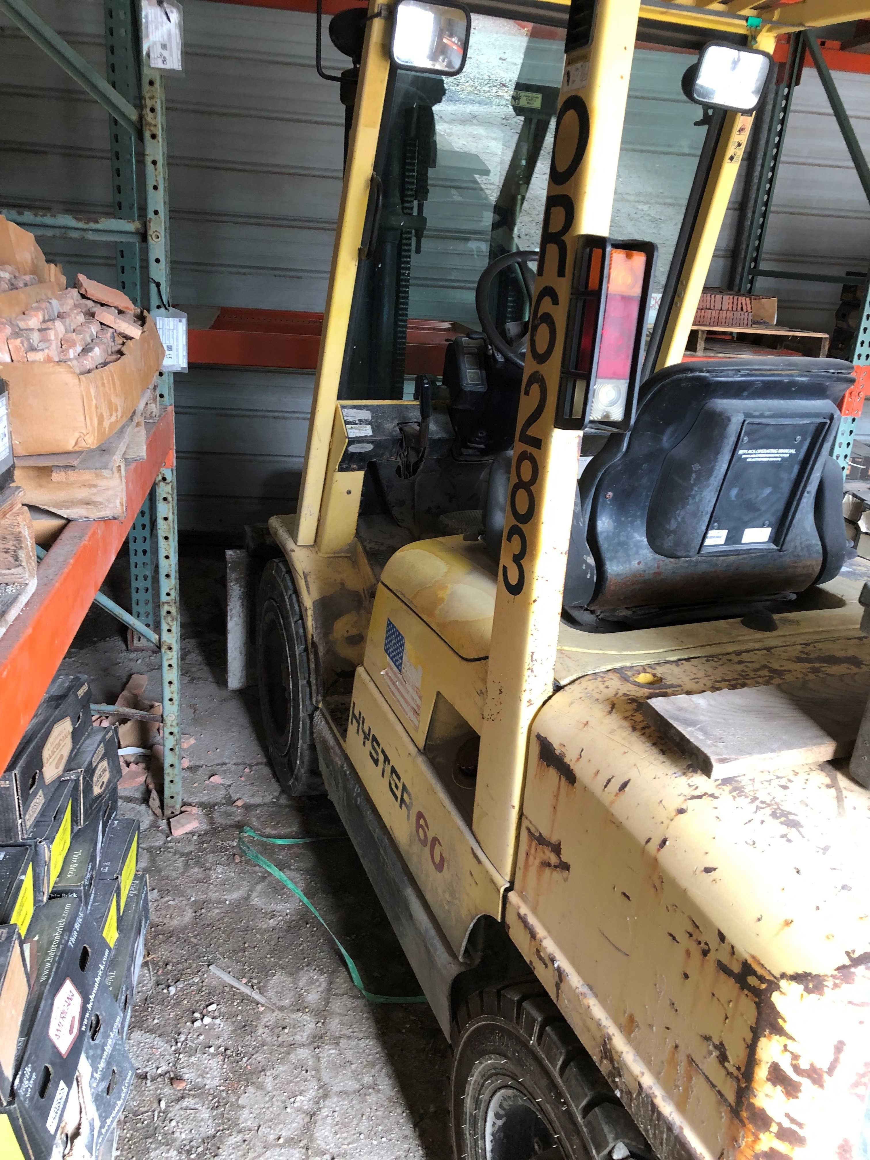 2003 HYSTER H60XM COUNTERBALANCE FORKLIFT - SIT-DOWN FORKLIFTS
