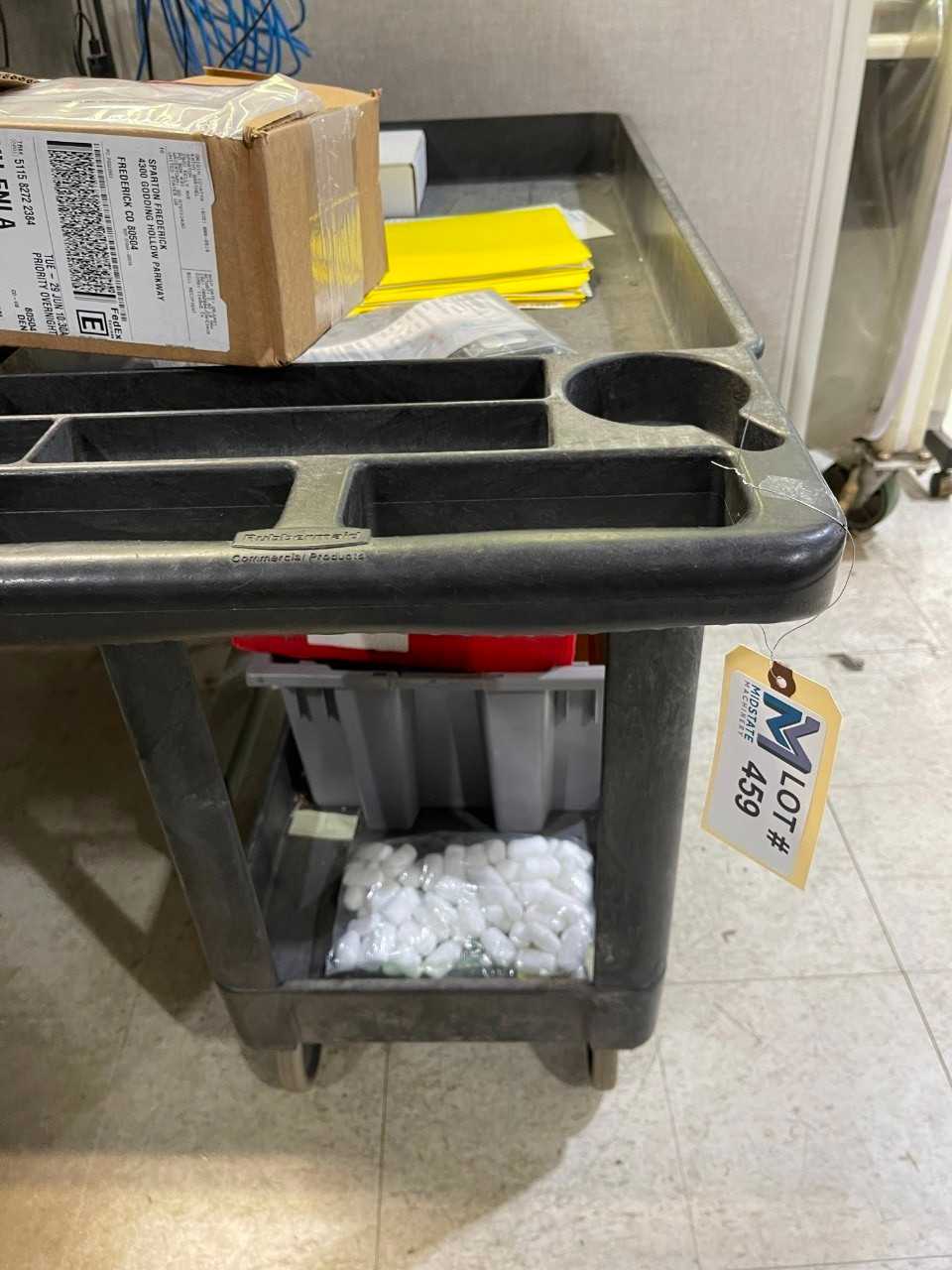 Plastic Rolling Cart No Contents - ROLLING CARTS