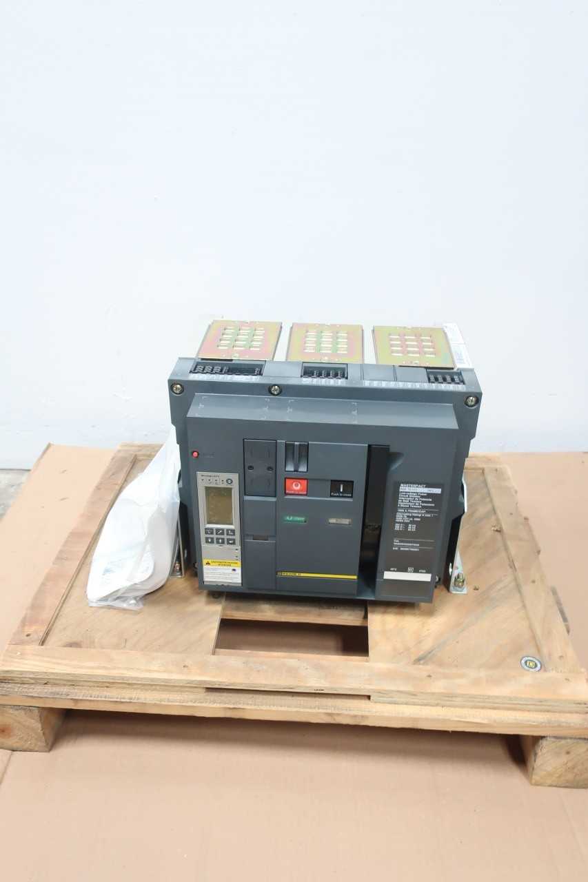 SQUARE D NW16H1 WA4EER74A3SGFFXXAA MASTERPACT 3P 1600A AMP 635V-AC AIR CIRCUIT BREAKER - CIRCUIT BREAKERS