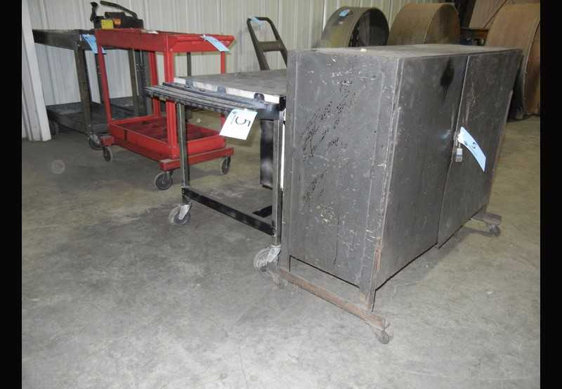 Lot-(5) Asst'd 4-Wheel Carts - MACHINE TOOLING