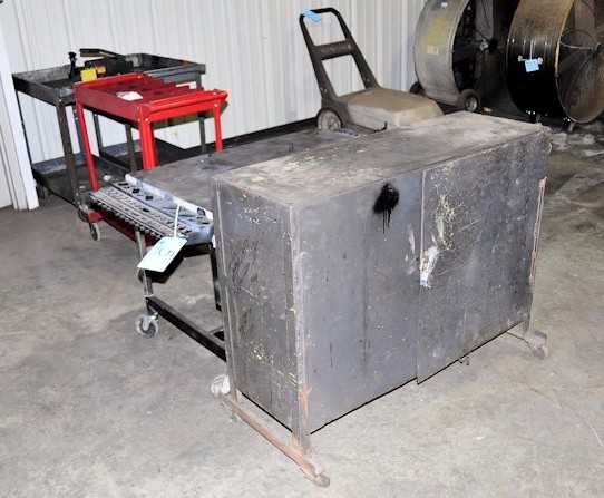 Lot-(5) Asst'd 4-Wheel Carts - MACHINING EQUIPMENT