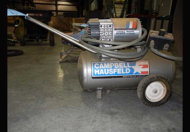 CAMPBELL HAUSFELD MT600103AJ, 7.5 GAL, Portable Horizontal Air Compressor - AIR COMPRESSORS