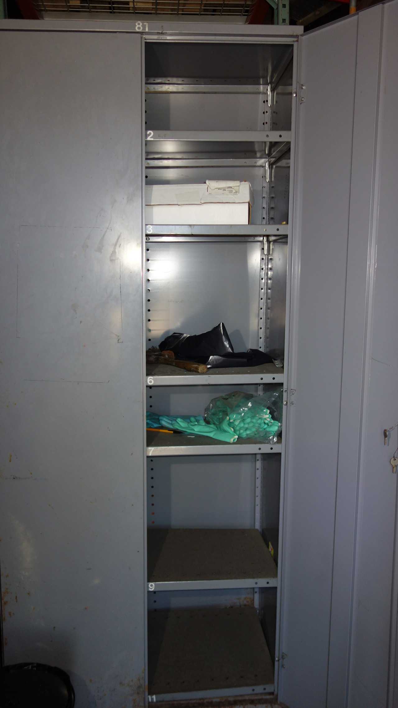 ASSORTED CONTENTS ON FLOOR, DRUMS, SORBENT BOOMS - PLANT & FACILITY