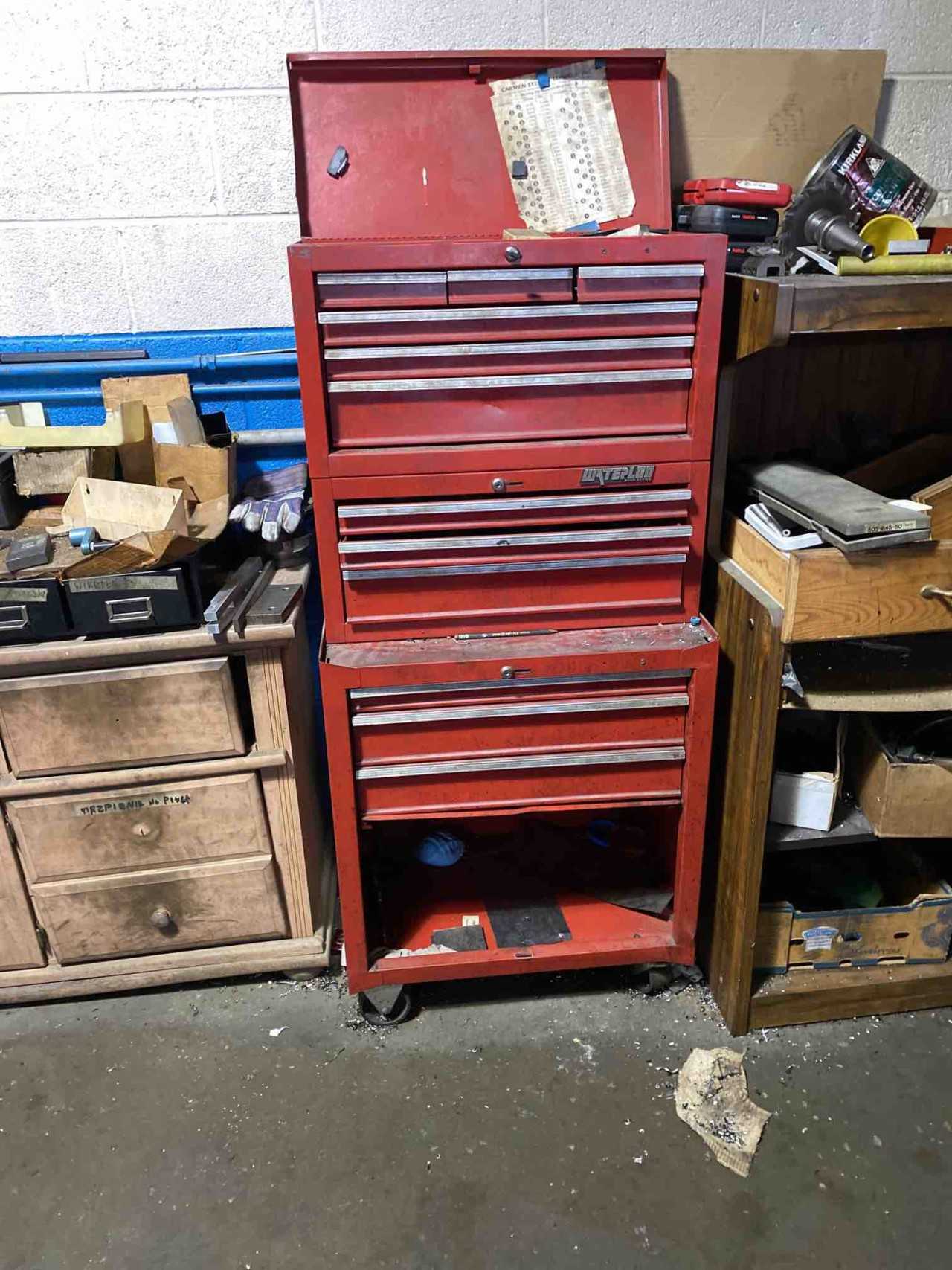 Tool cabinet - ELECTRIC POWER TOOLS