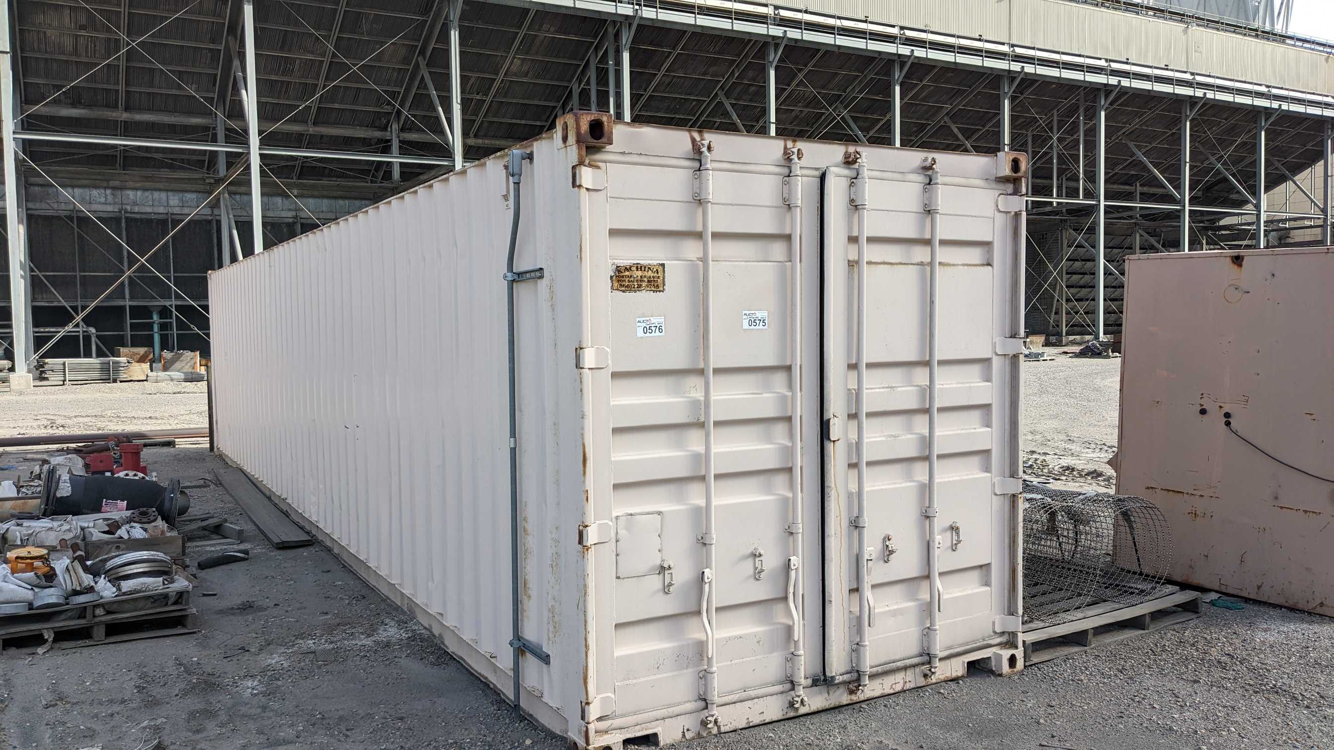 SHIPPING CONTAINER - INDUSTRIAL PARTS
