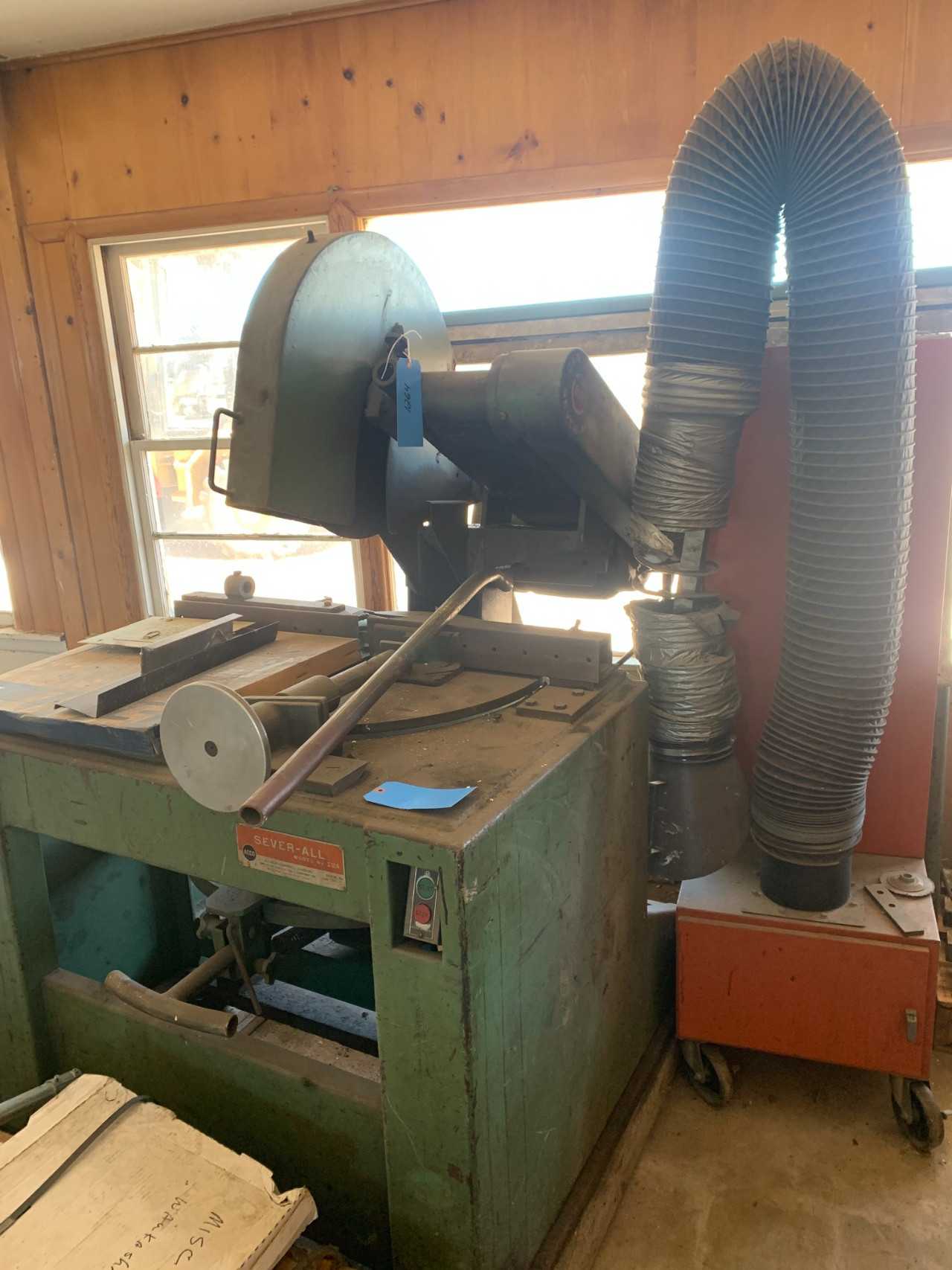 Server All 22A Chop Saw with Dust Collection System - METAL SAWS