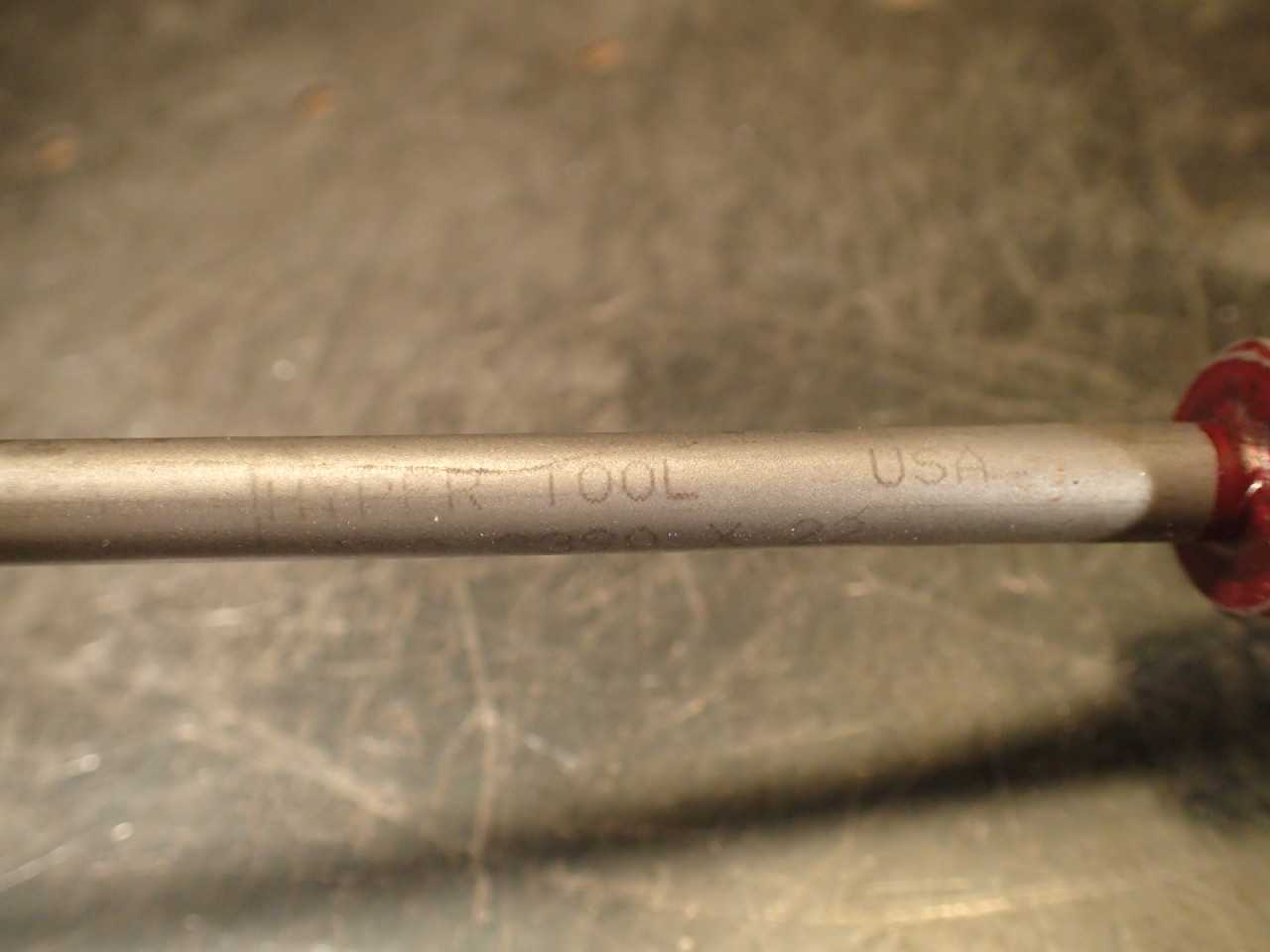 Hyper Tool .3390" "R" x 22" OAL Coolant Fed Deep Hole Gun Drill: Carbide Tipped - MACHINING ACCESSORIES & TOOLING
