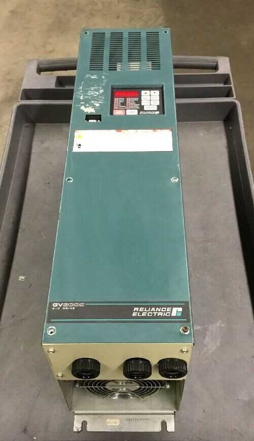 RELIANCE ELECTRIC GV3000 AC DRIVE 30R4150 GV3000AC058 896.12.80 A - MOTOR DRIVES