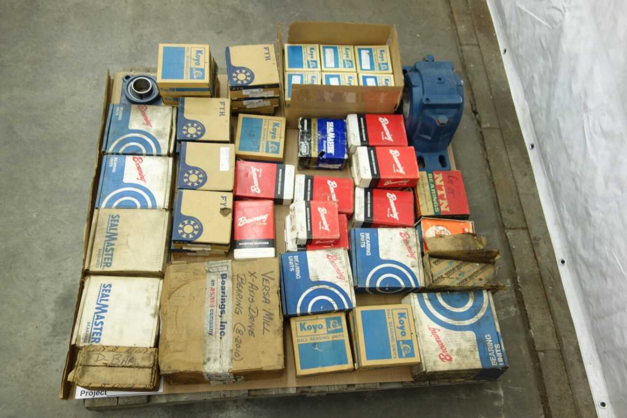 PALLET OF ASSORTED BEARINGS - BEARINGS