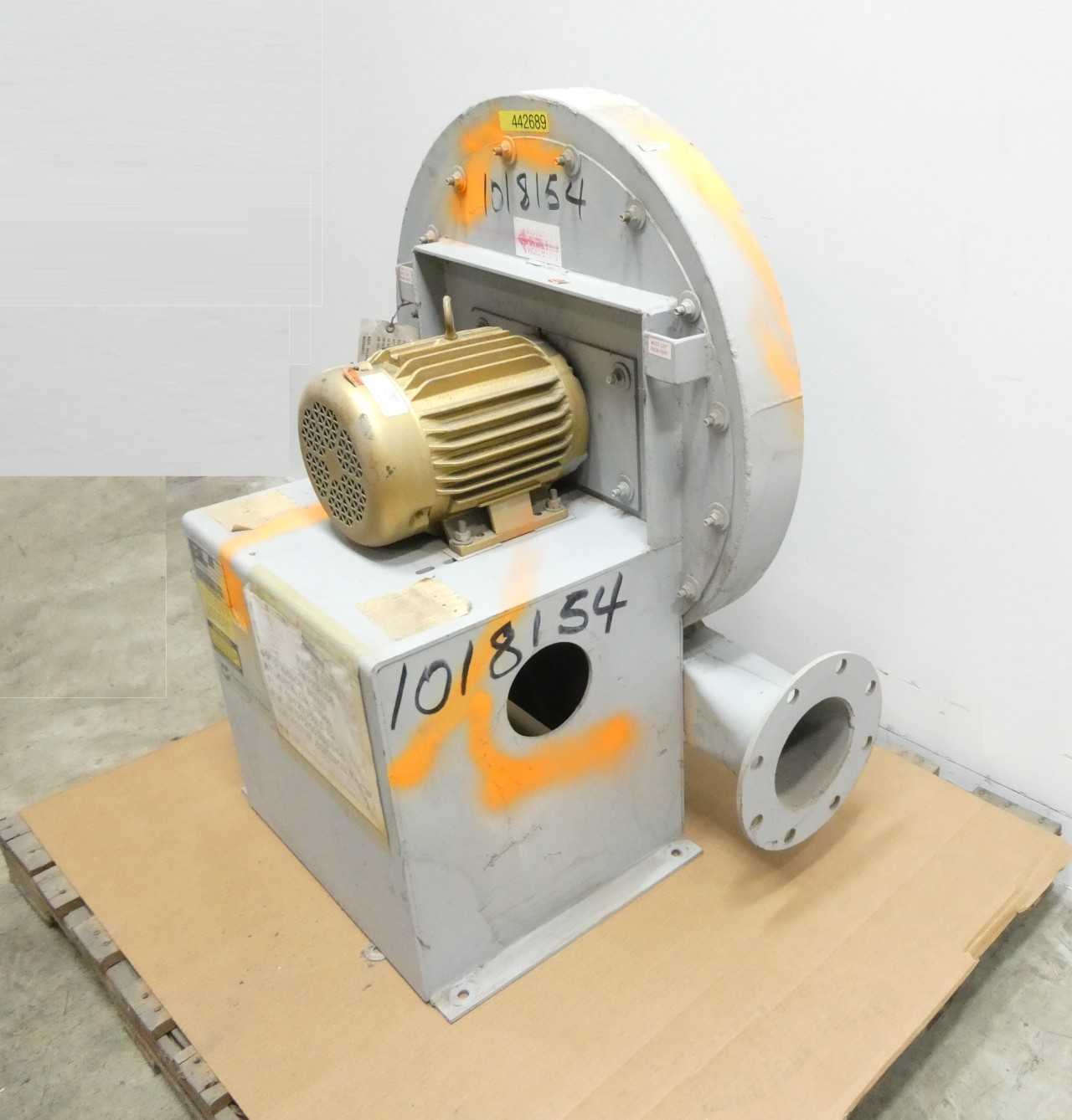TWIN CITY FAN & BLOWER TBNA-SW CENTRIFUGAL BLOWER - BLOWER FAN