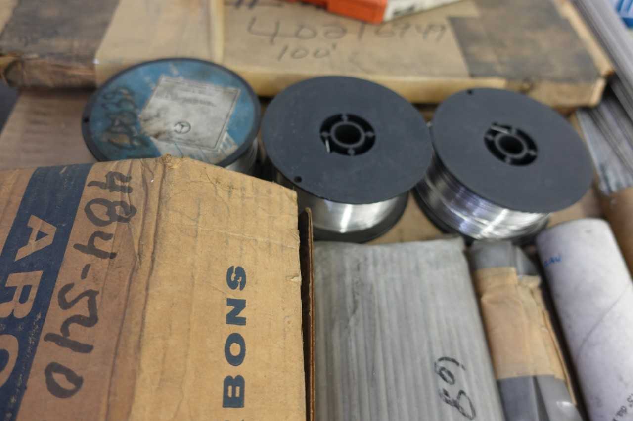 3 PALLETS OF ASSORTED HAND TOOLS AND WELDING SUPPLIES - HAND TOOLS