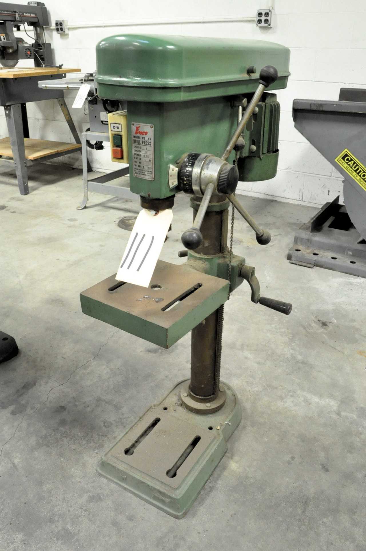 Enco Bench Top Drill Press - UPRIGHT DRILL PRESSES