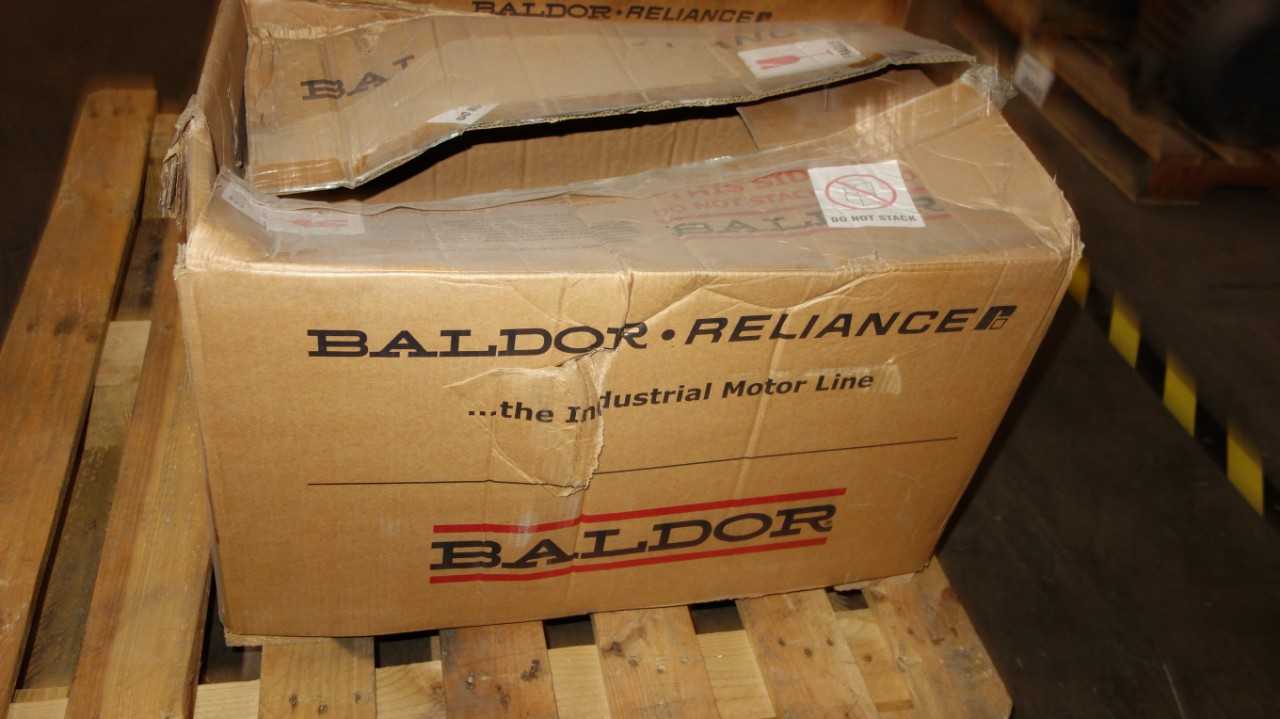 BALDOR EM3710T-5 7.5HP 575V-AC 213T MOTOR - ELECTRIC MOTORS