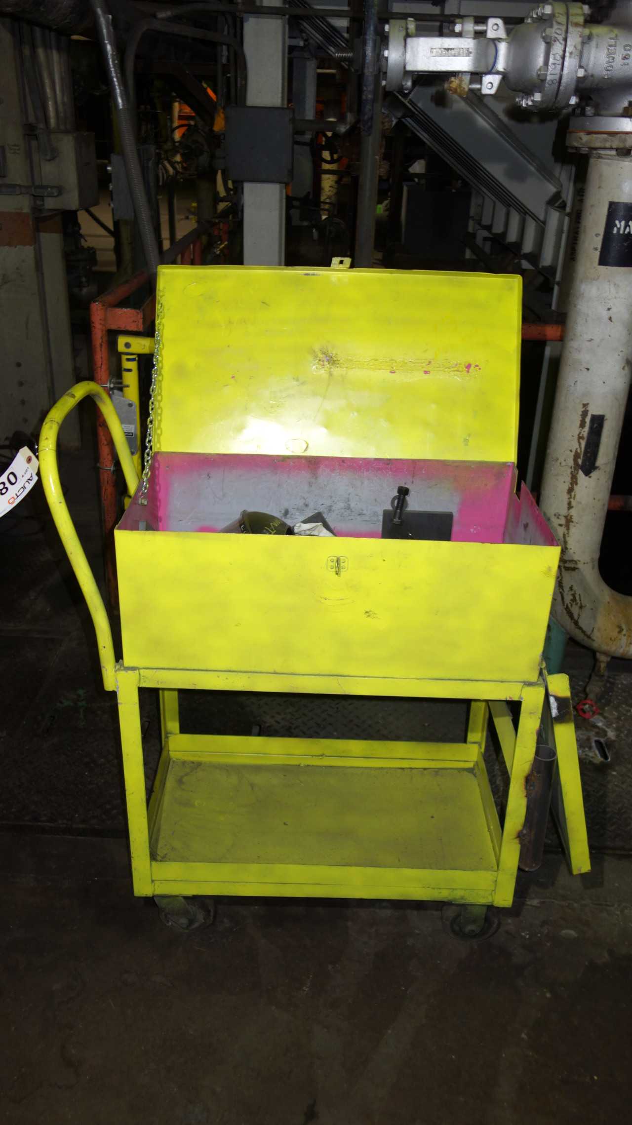 ROLLING TOOL BOX WITH TOOLS - MISCELLANEOUS