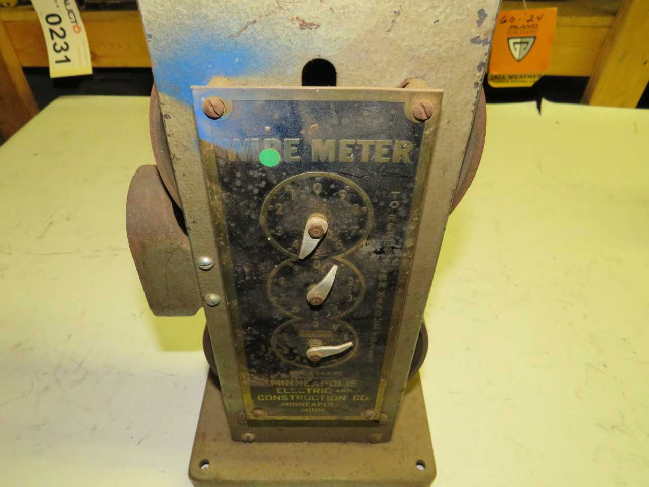 MINNEAPOLIS WIRE METER - ELECTRICAL COMPONENTS
