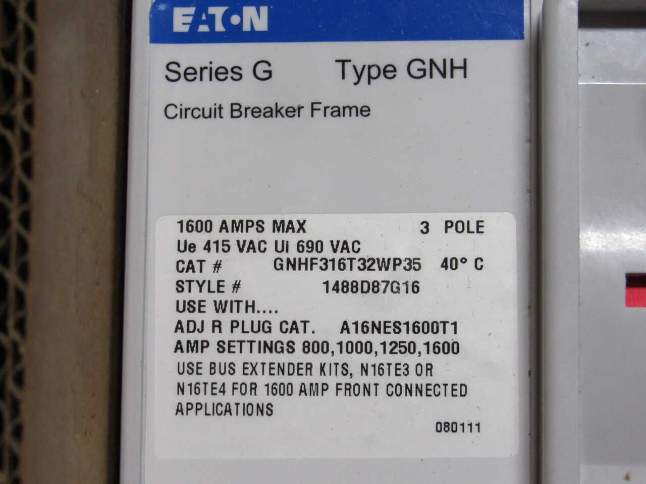 Circuit Breaker - CIRCUIT BREAKERS