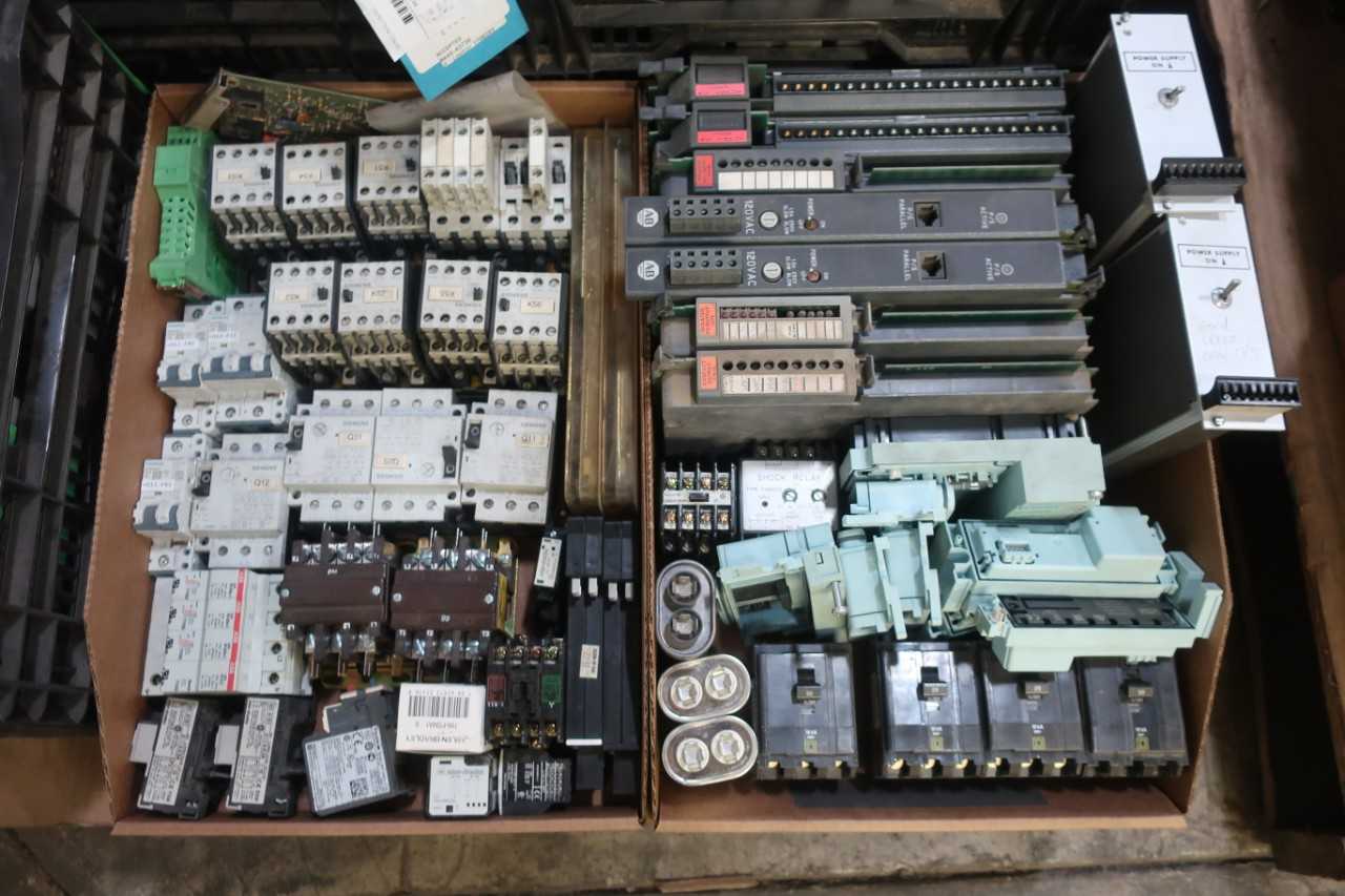 4 PALLLETS OF ASSORTED AUTOMATION AND ELECTRICAL CONTROLS - ELECTRICAL COMPONENTS