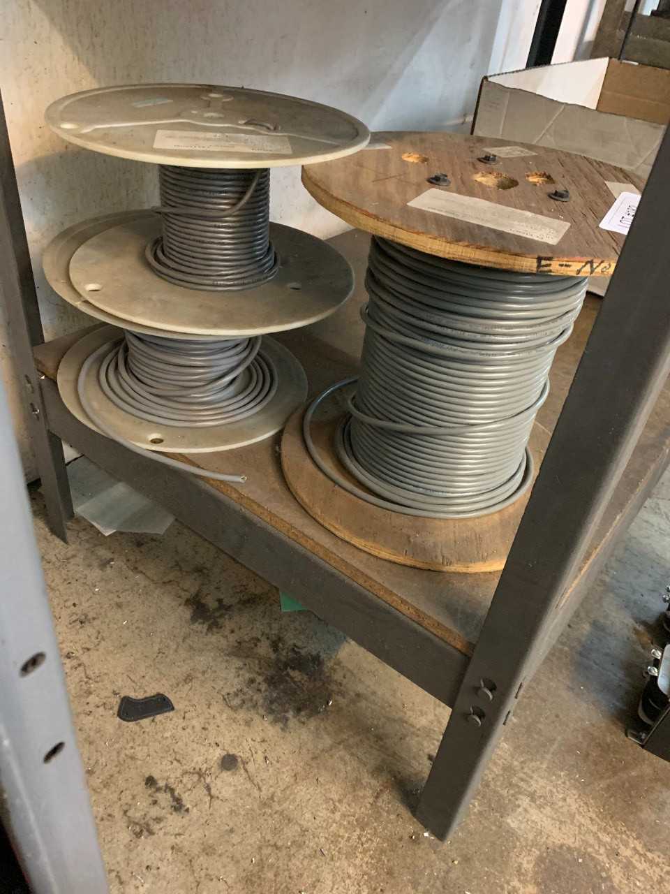 3 Spools of Communication Wire - ELECTRICAL COMPONENTS 3 Spools of Communication Wire - ELECTRICAL COMPONENTS