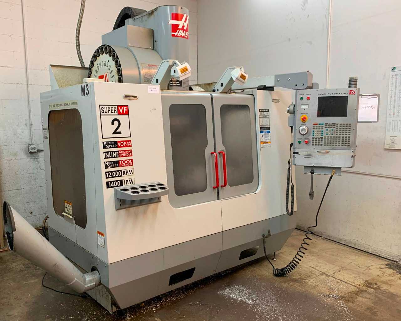 2004 Haas VF 2SS Vertical Machining Center - CNC MACHINING CENTERS 2004 Haas VF 2SS Vertical Machining Center - CNC MACHINING CENTERS