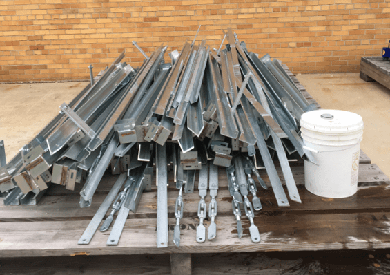 (2) Storemaster Shuttle Tower Sheetmetal Stacking Systems - MATERIAL HANDLING
