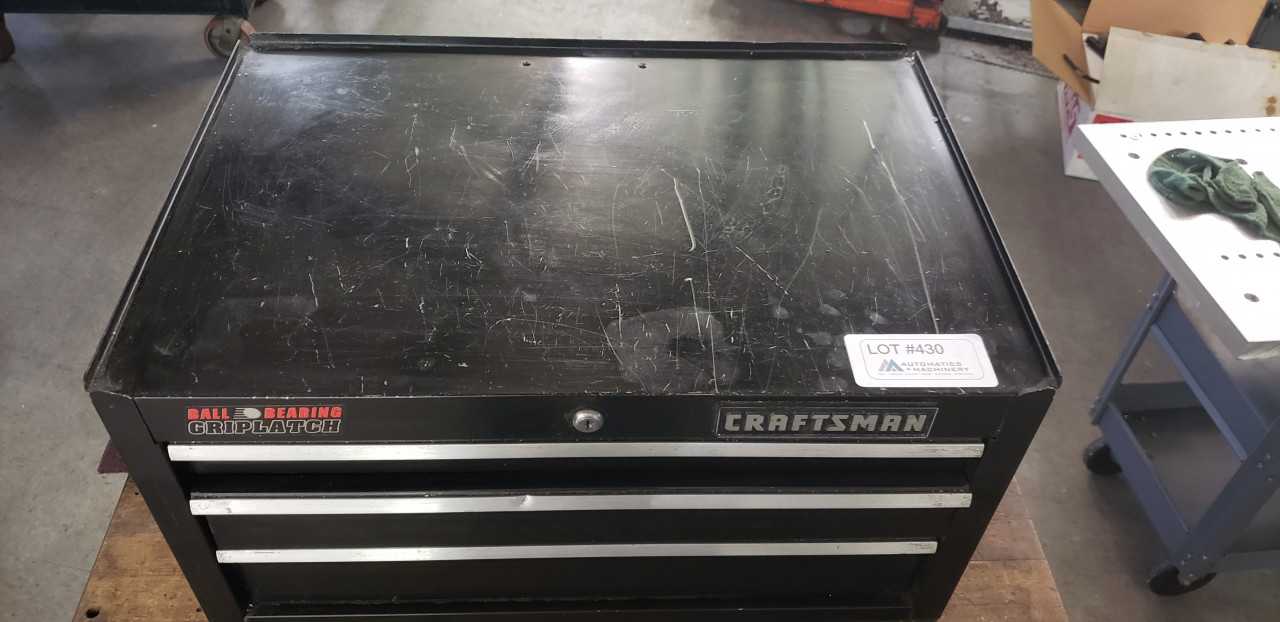 Craftsman 3 drawer Tool Chest Black - TOOL STORAGE Craftsman 3 drawer Tool Chest Black - TOOL STORAGE
