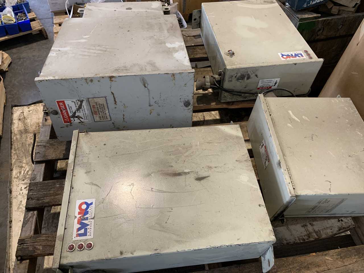 PALLET OF ABB CAPACITORS - CAPACITORS