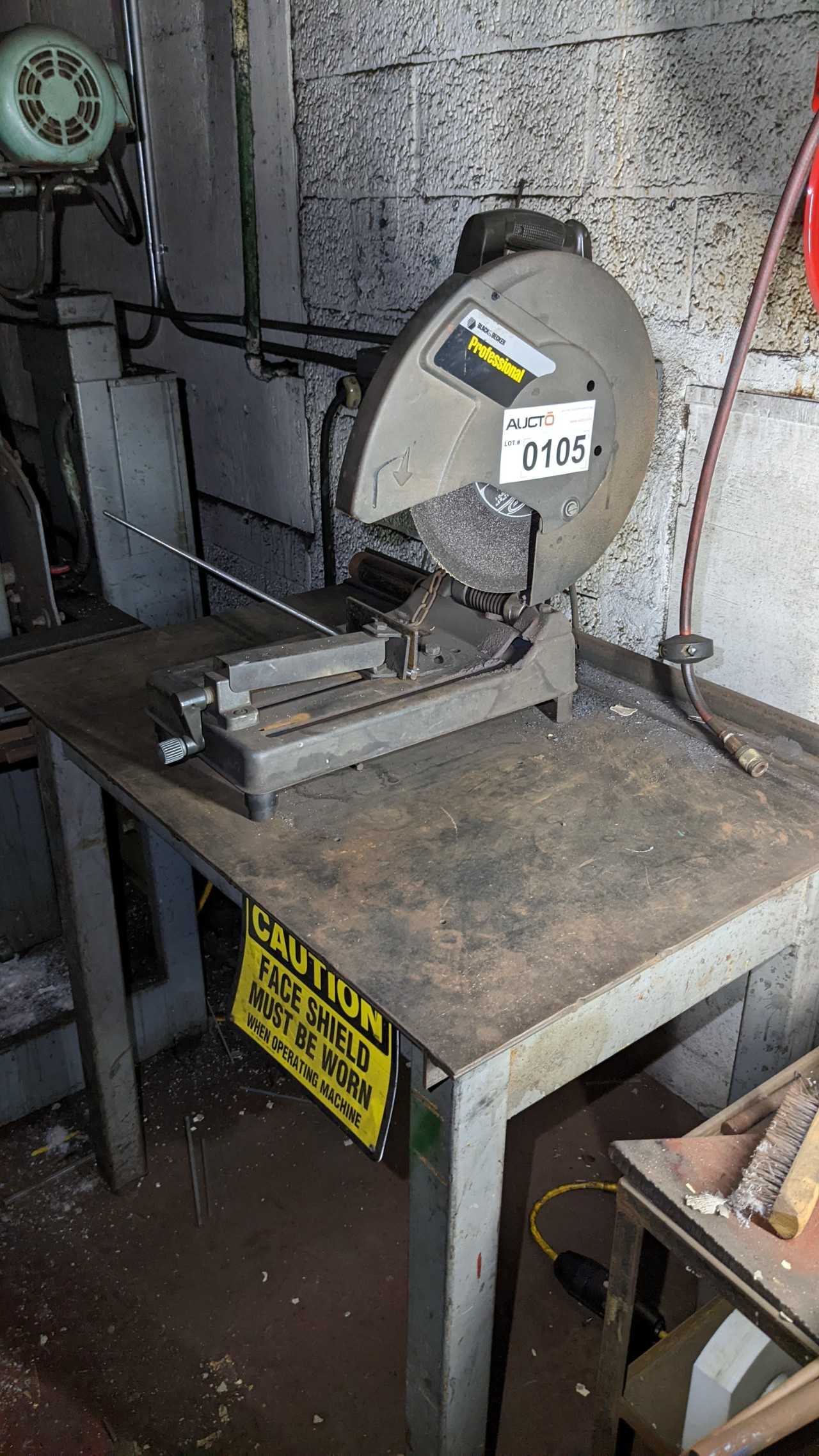 Black and decker 14" 3935 chop saw - METAL SAWS