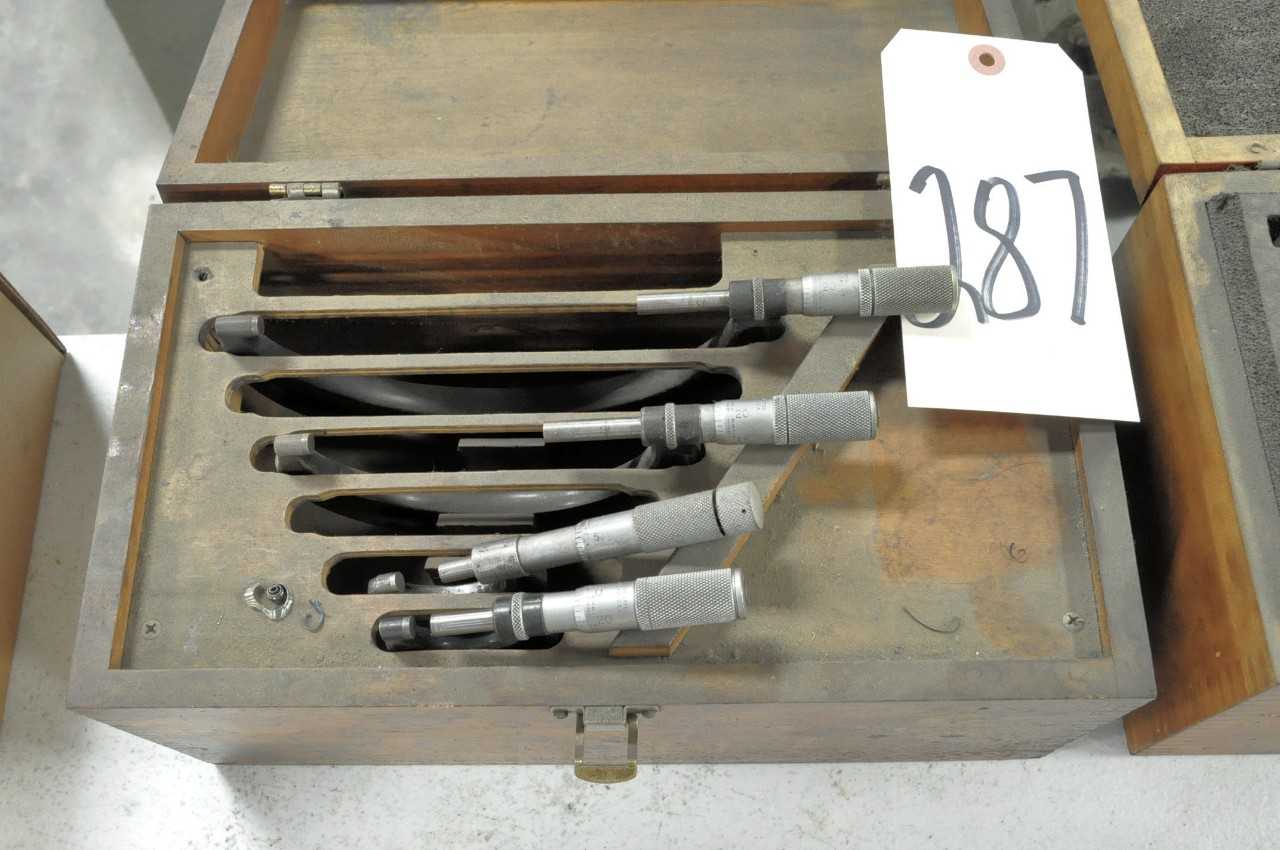 Lot 4 Asstd Micrometers with Case - ELECTRIC POWER TOOLS