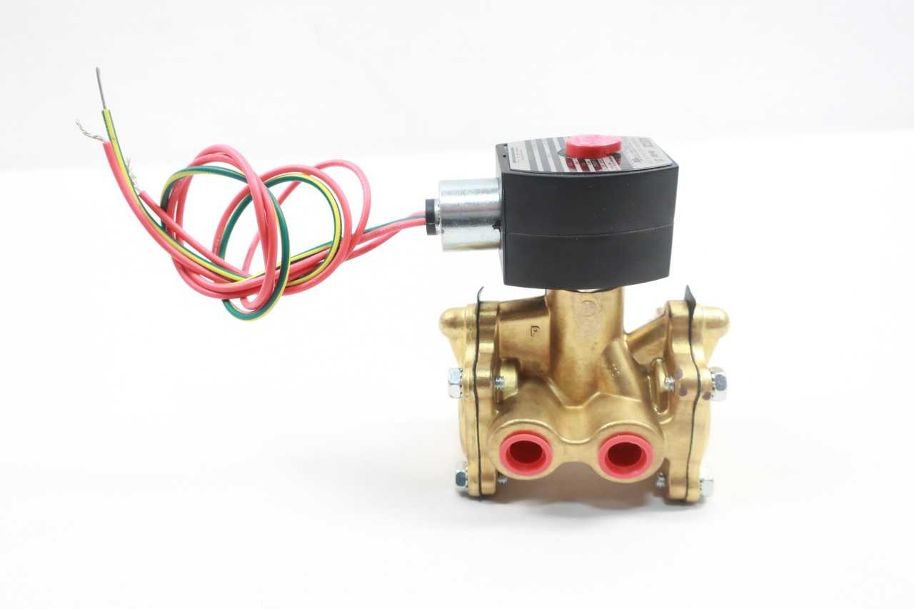 ASCO EF8316G014 RED-HAT II SOLENOID VALVE 120V-AC 3/8IN NPT - SOLENOID VALVE