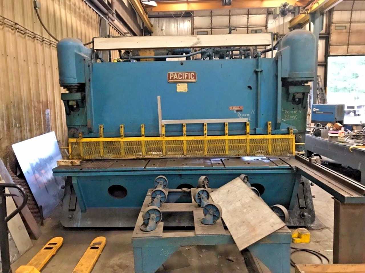 Pacific Hydraulic 1/2” x 10ft Shear, High Speed - METAL SHEARS