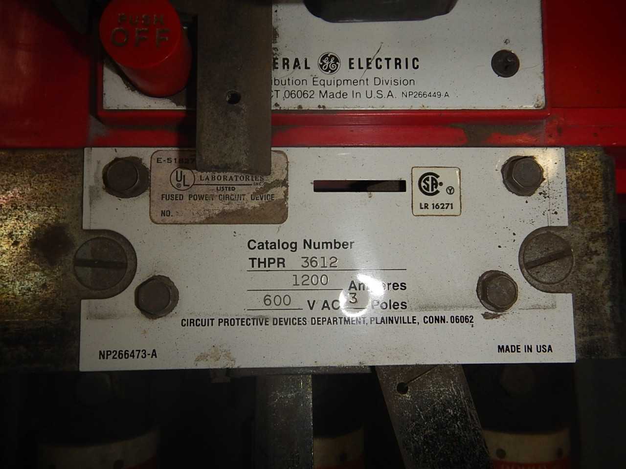 Lot of 800 Amp and 1200 Amp Switches - CIRCUIT BREAKERS