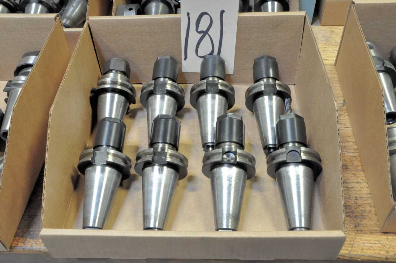 Lot-(8) CAT 40-Taper Tool Holders in (1) Box - ELECTRIC POWER TOOLS