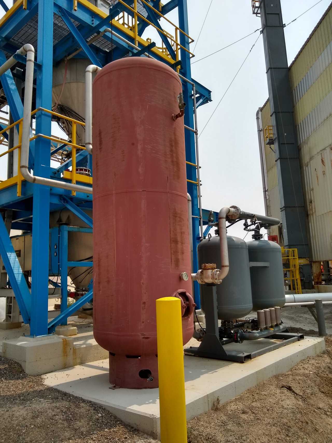 2015 Air Tank to Atlas Copco Air Compressor - PROCESS EQUIPMENT