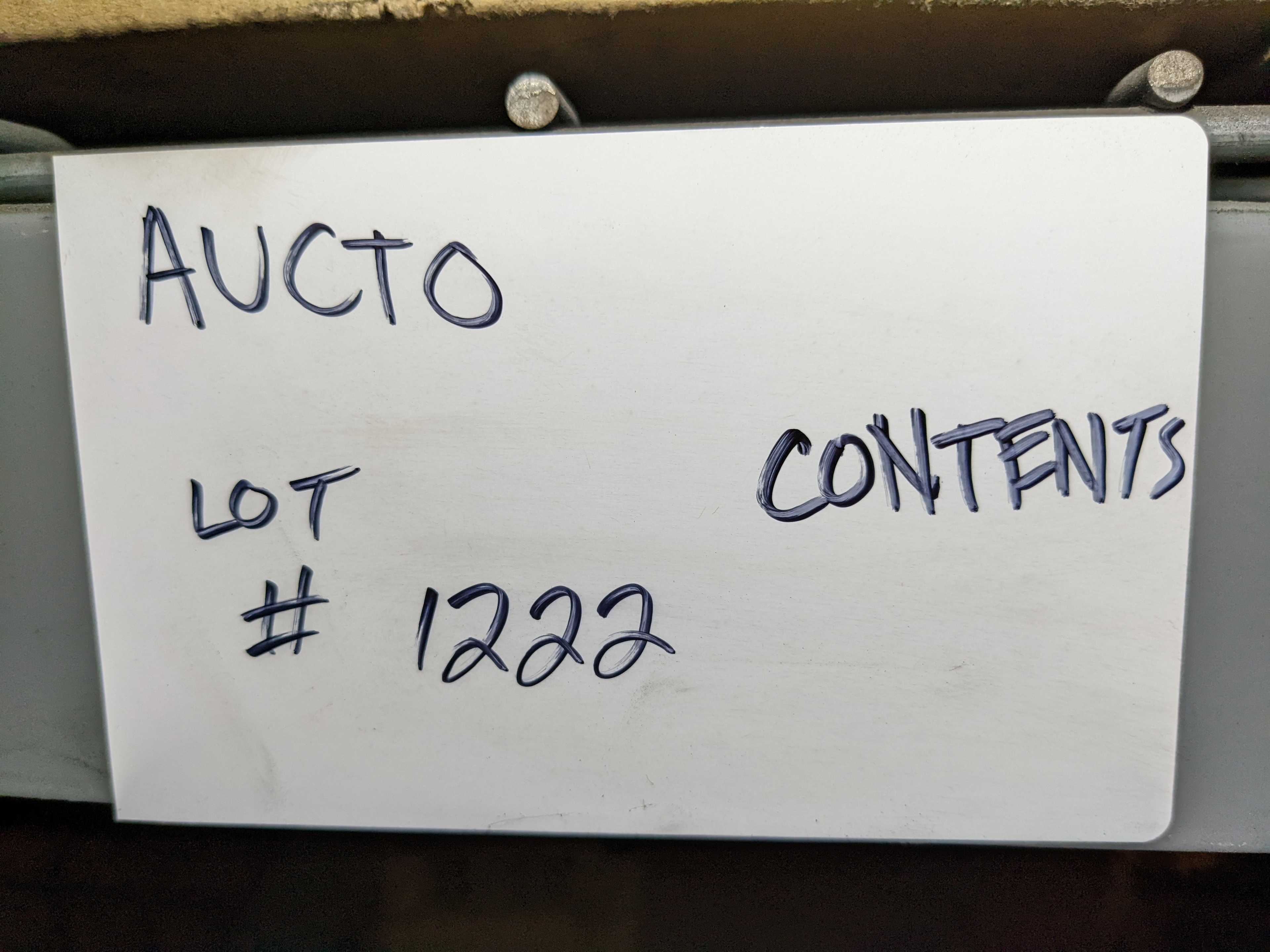 CONTENTS OF SHELVING - ELECTRICAL COMPONENTS
