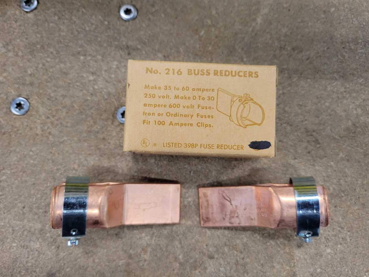 [Bussmann - 270QTY] "216" Fuse Reducers - GEAR REDUCERS