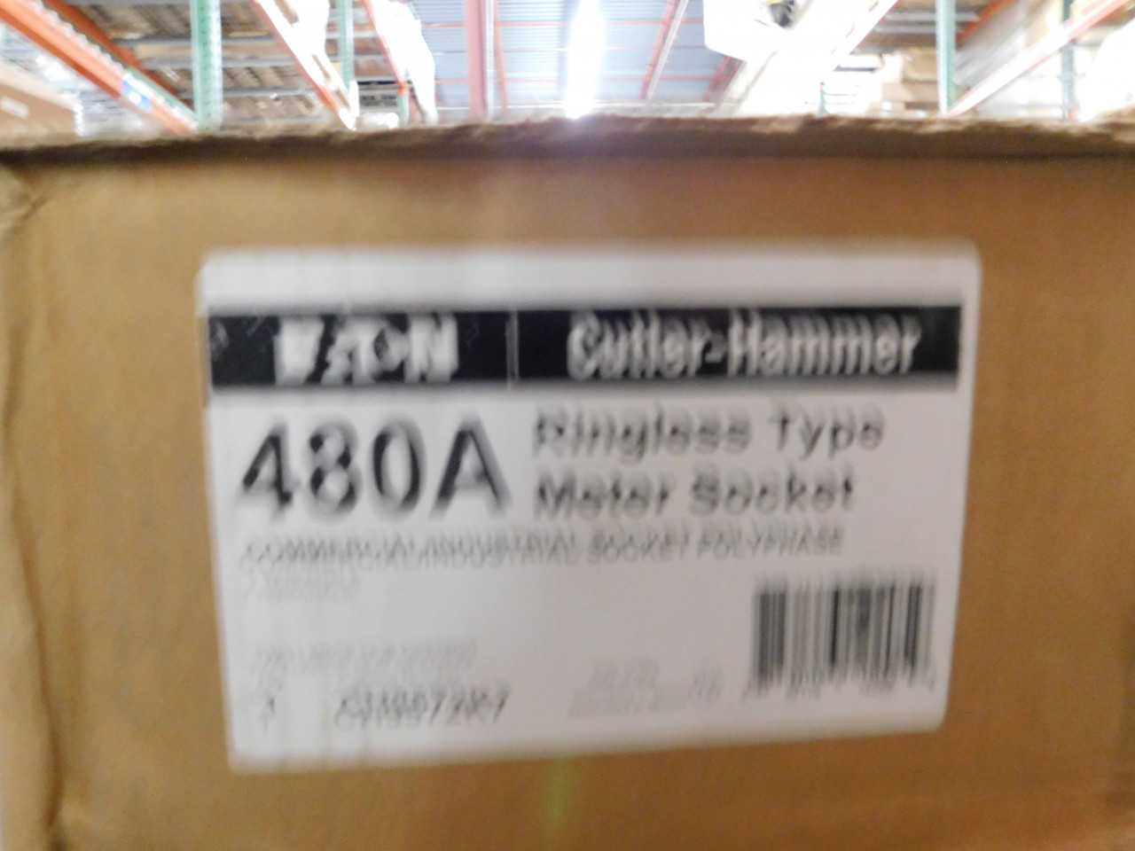 Lot of 1 CH9572K7 Meter Socket - INDUSTRIAL PARTS