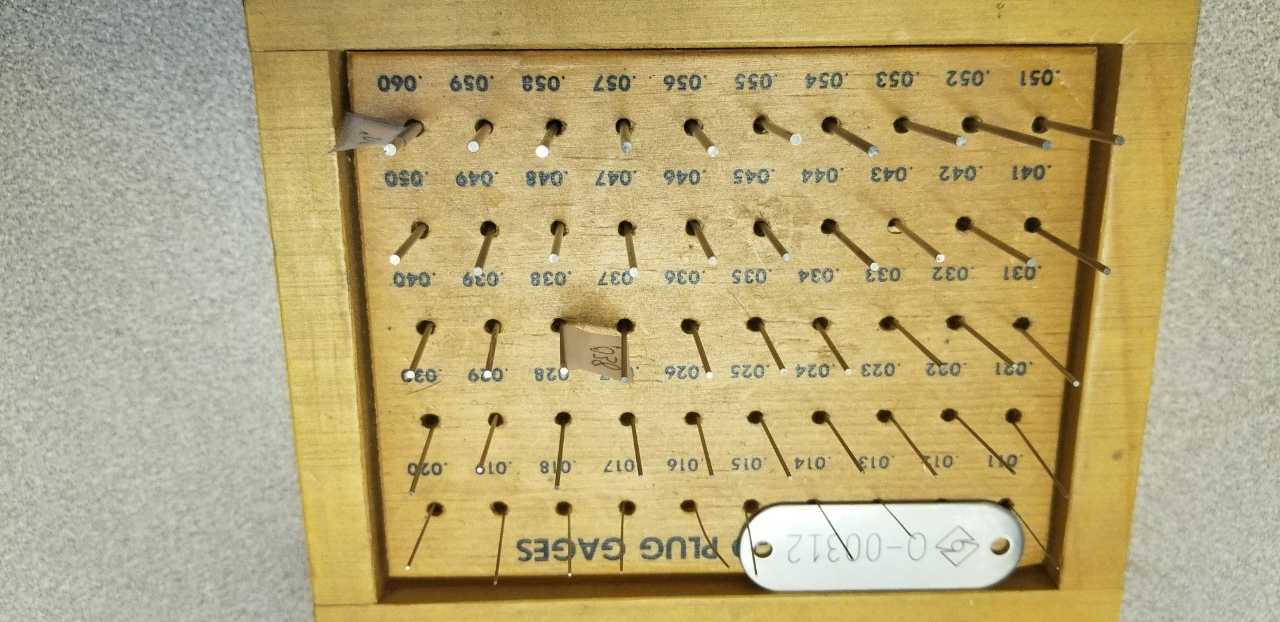 Meyer Pin Gauge Set - INSTRUMENTATION Meyer Pin Gauge Set - INSTRUMENTATION