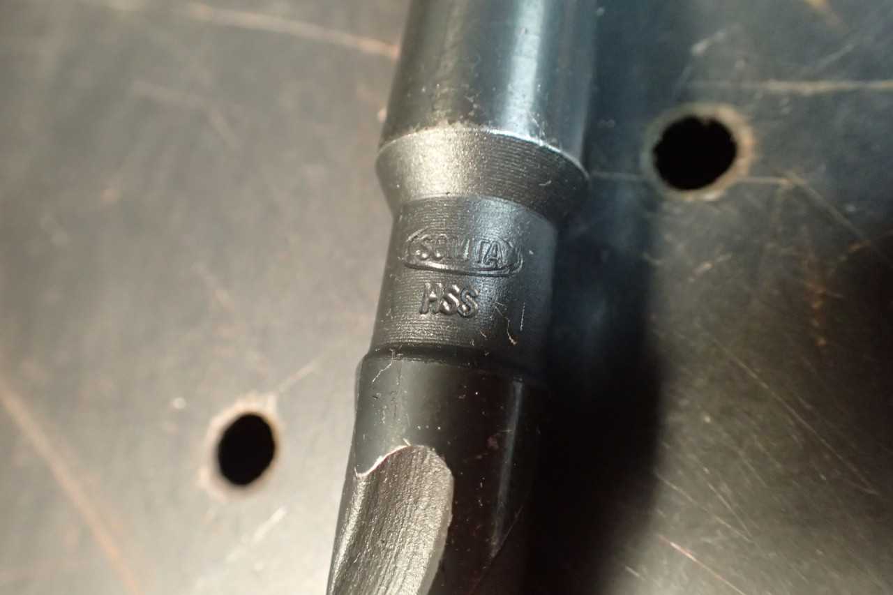 Somta 15.5mm Metric Drill Bit Morse Taper #2 Shank MT2 2MT NOS South Africa Made - WORKHOLDING