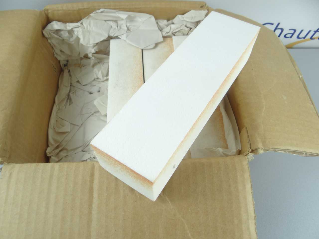 Box of 4 NEW Large White Abrasive Stones - GRINDING WHEELS