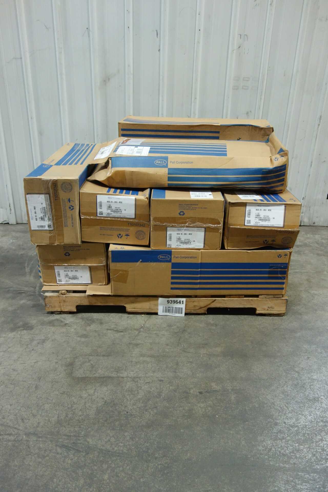 PALLET OF PALL NXA 10-30U-M3V PNEUMATIC FILTER ELEMENTS - PNEUMATIC FILTER ELEMENTS