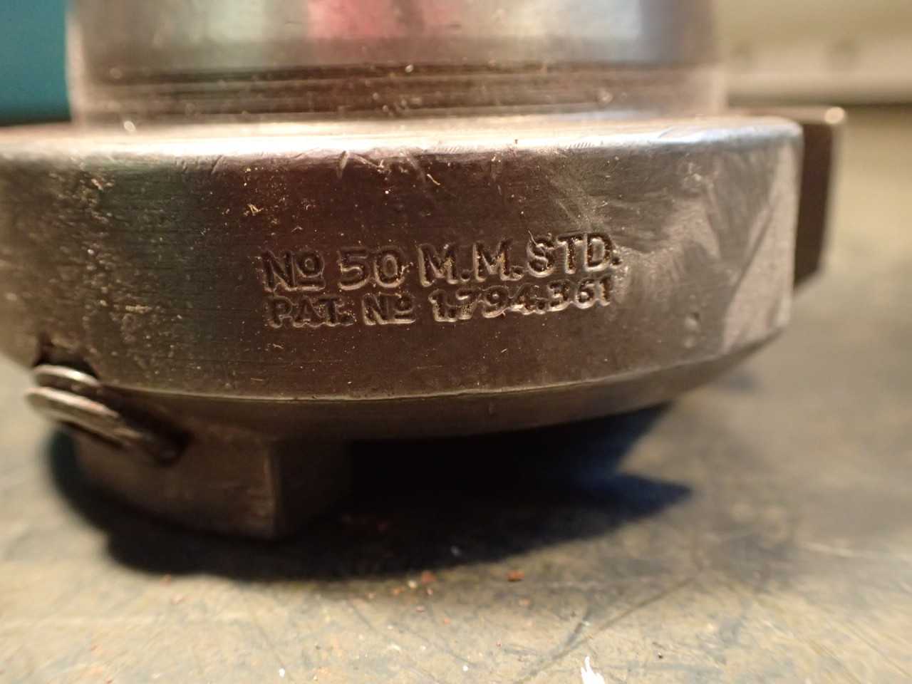 Weldon QA-50 Master Tool Holder Chuck NMTB-50 Taper Shank Used in Good Condition - LATHE PARTS