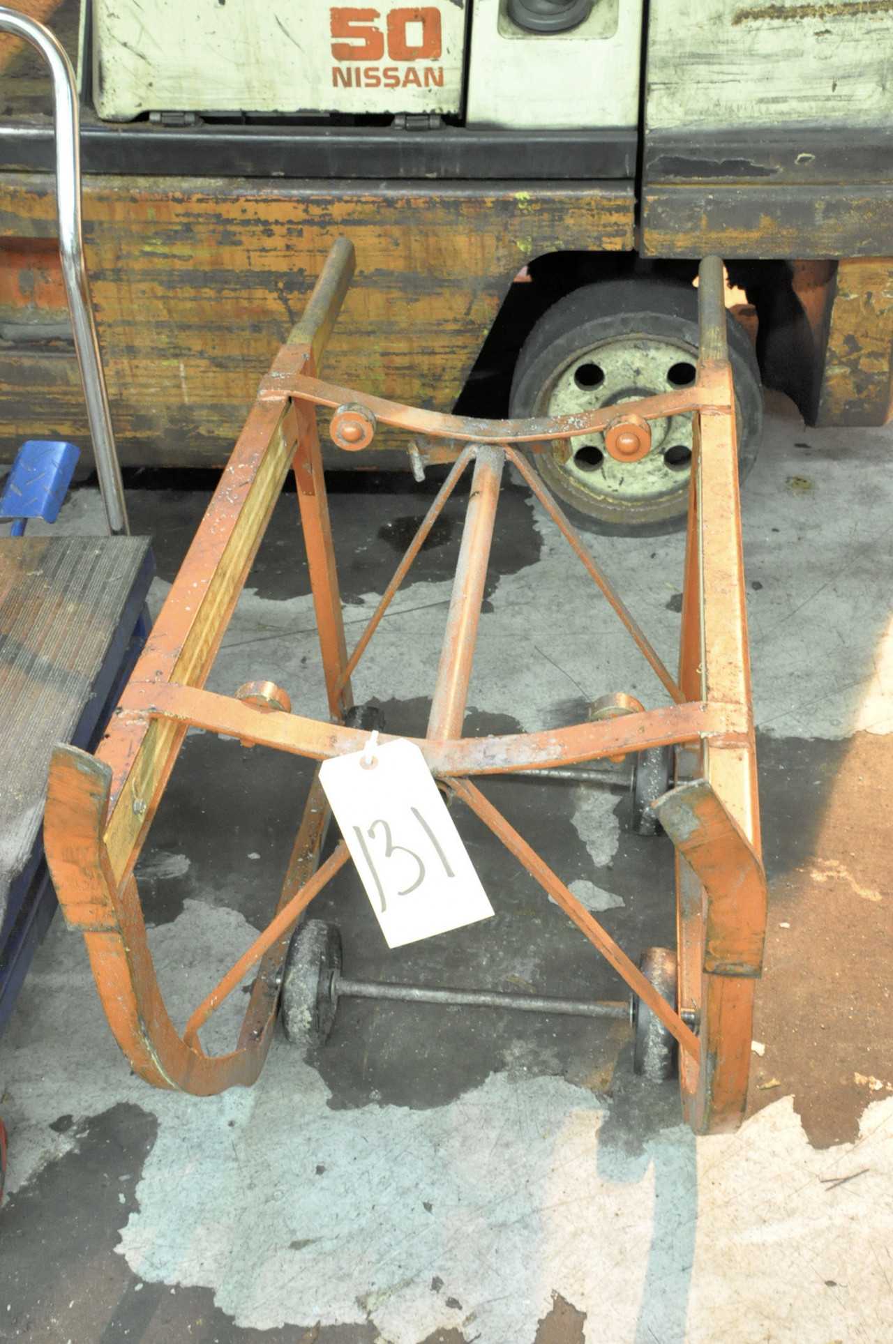 4-Wheel Drum Cart - ROLLING CARTS