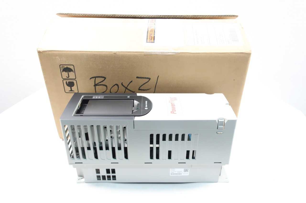 ALLEN BRADLEY 20G11NC8P7JA0NNNNN POWERFLEX 755 AC DRIVE 0400HZ 0460VAC 5HP - MOTOR DRIVES