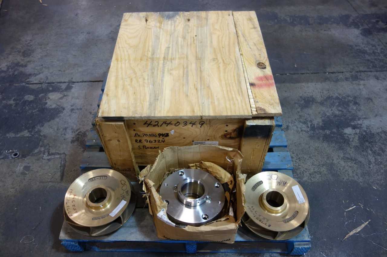 1 PALLET OF ASSORTED PUMP REPLACEMENT PARTS & ACCESSORIES- GOULDS, JOHN CRANE, FLOWSERVE - PUMPS