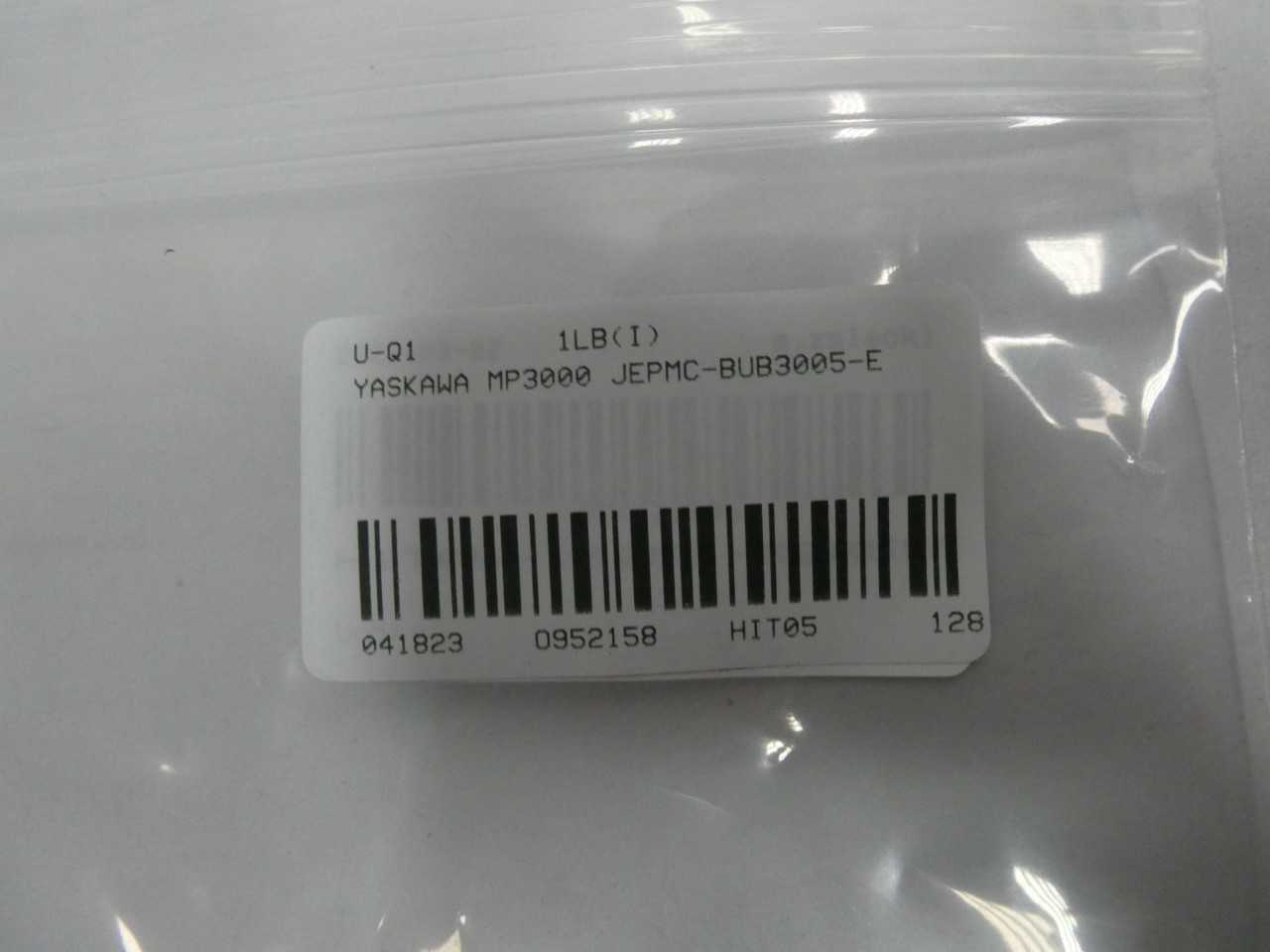 YASKAWA MP3000 JEPMC-BUB3005-E SERVO MODULE - AUTOMATION & CONTROLS