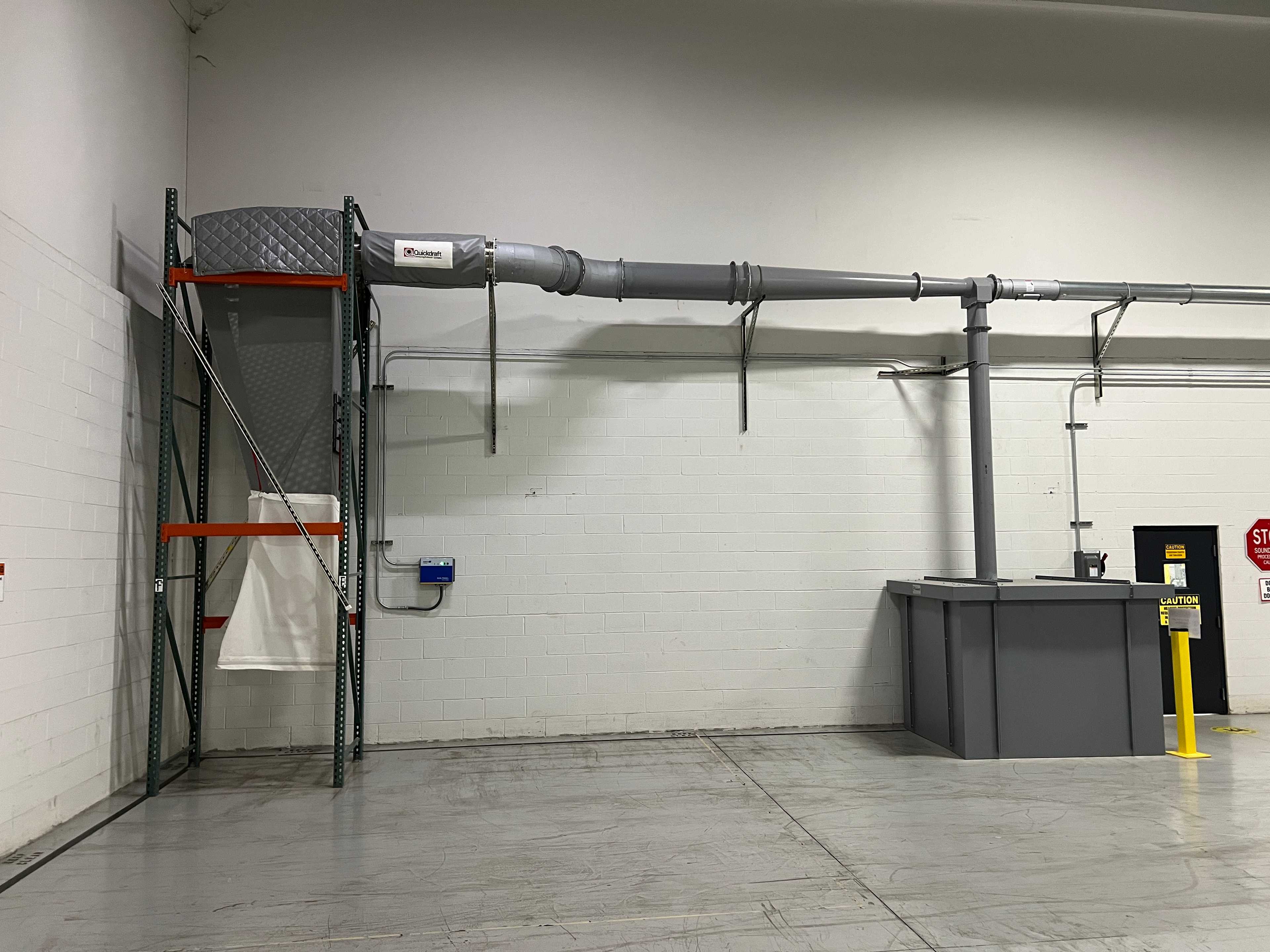 QUICK DRAFT TRIM REMOVAL SYSTEM WITH CHOPPER - PROCESS EQUIPMENT