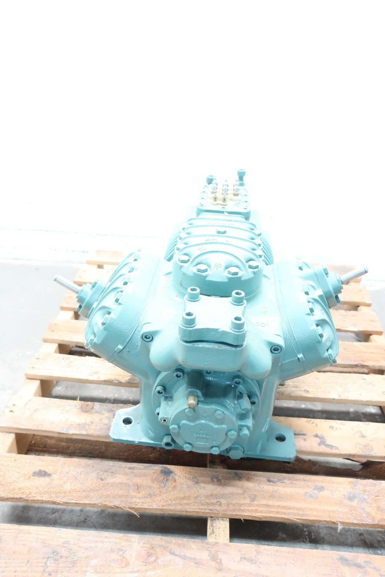KREUTER 6B642-PH-2NU MOTOR ASSEMBLY 3PH 208/230/460V-AC AIR COMPRESSOR - ELECTRIC MOTORS