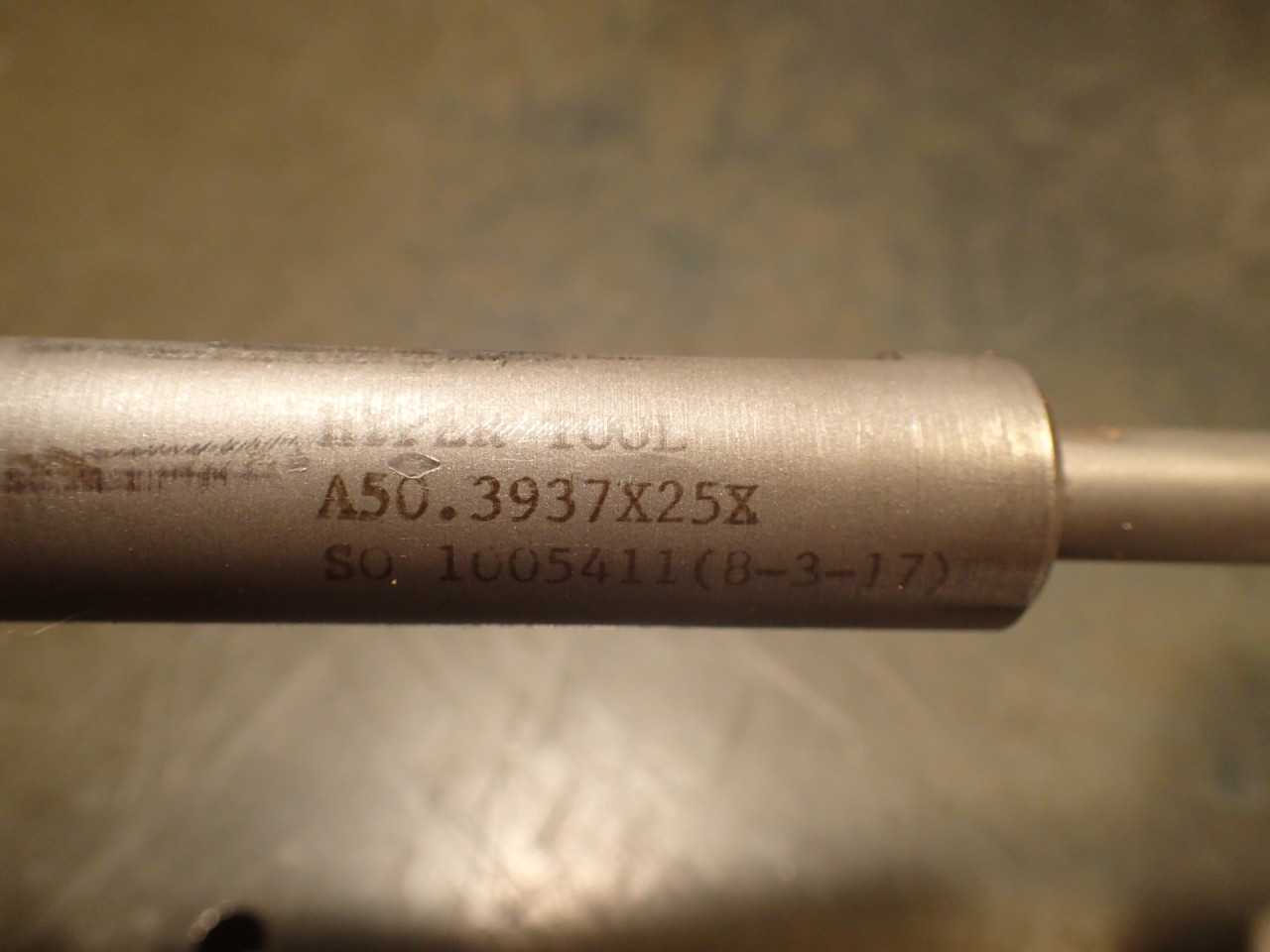 Hyper Tool .3937" 10mm x 25" OAL Coolant Fed Deep Hole Gun Drill: Carbide Tipped - MACHINE TOOLING